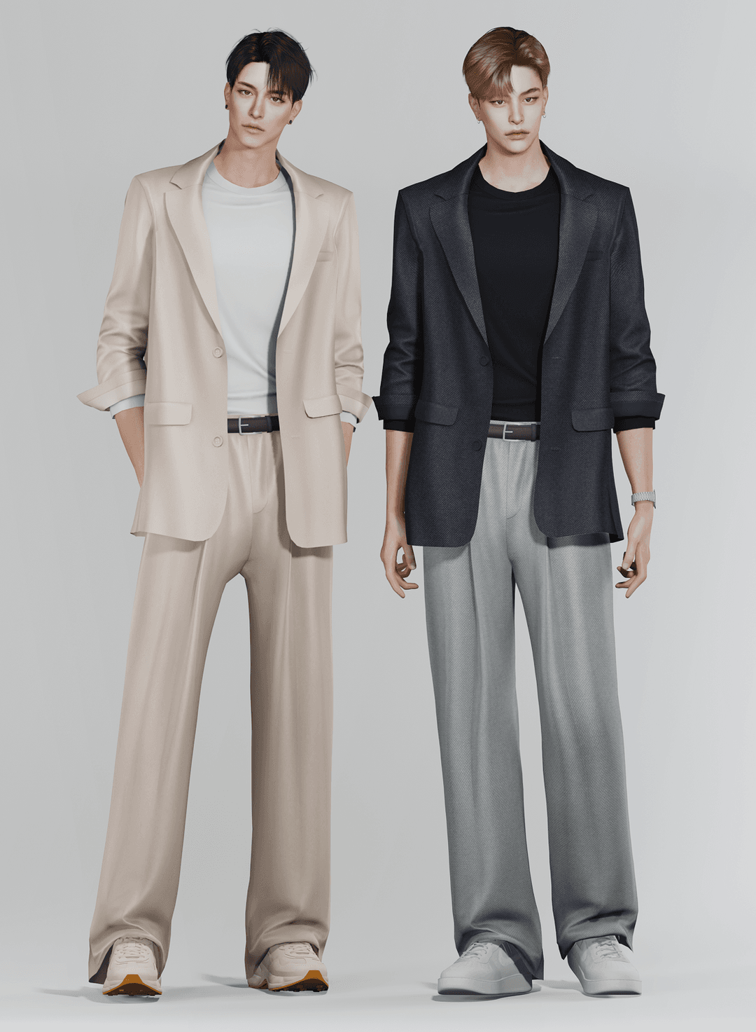 Мужской костюм Overfit suit